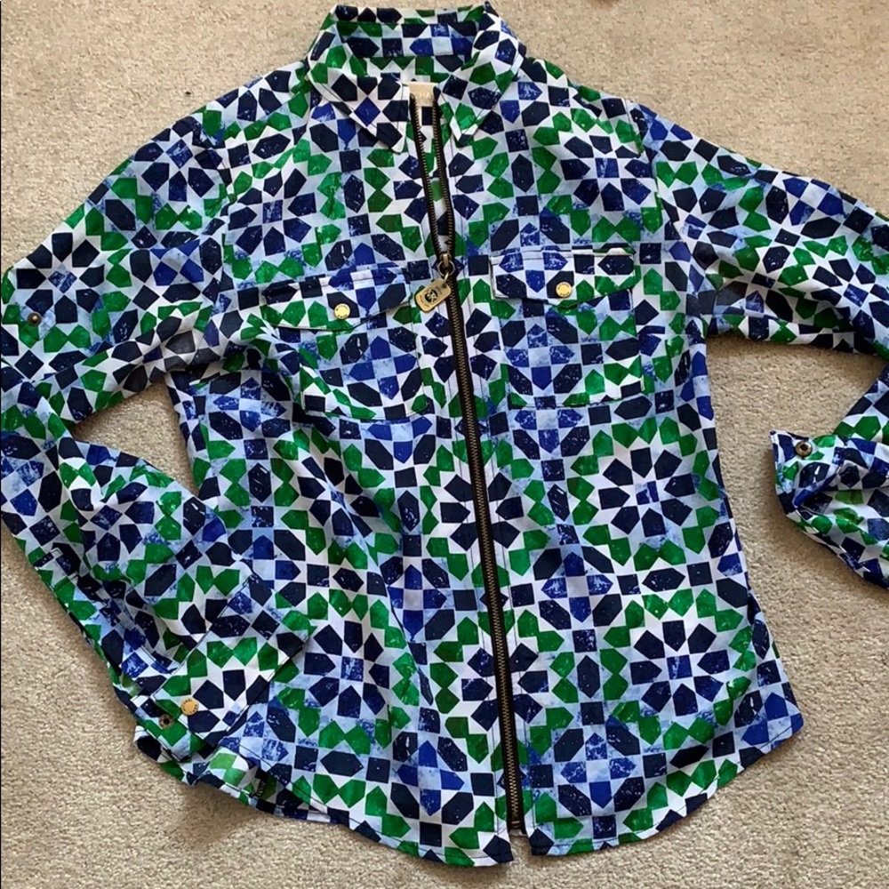 Women’s petite Michael Kors top blouse shirt